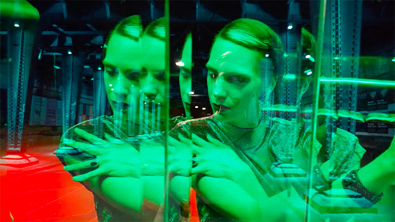 Brigitte Handley and Matahari Ranch join forces on the electro glam noir single/video “Cyber&nbsp;Nation”